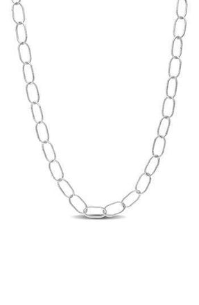 Delmar Twisted Rolo Chain Necklace in Silver at Nordstrom Rack