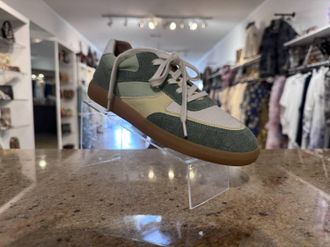 Eric Michael Womens Emma Sneakers In Green Multi