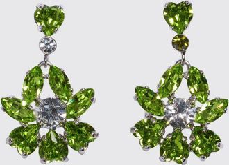 Simone Rocha Orecchini Heartbloom Simone Rocha in ottone con strass incastonati