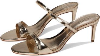 Schutz Jessica Mid Mule Womens Sandals Platina : 8.5 M, Synthetic