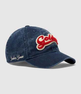 Golden Goose Casquette Journey Baseball Dress Blues