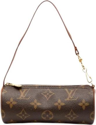 Louis Vuitton Pre-owned Mini Bag - Dames - Vintage Mini Tas - Bruin - ONE Size - Vintage