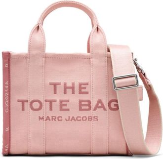 Marc Jacobs Light Pink The Jacquard Small Tote Bag