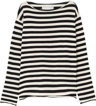 The Great. Sailor Tee - Dames - Longsleeves - Veelkleurig - S - Katoen - Tops