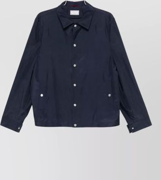 Brunello Cucinelli silk lightweight jacket