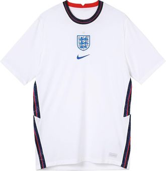 Nike England 2020 Stadium Home Football T-Shirt White CD0697-100