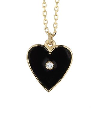 Ember Fine Jewelry 14K 0.01 ct. tw. Diamond Necklace
