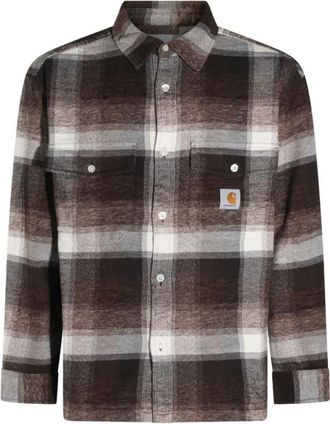 Carhartt Work in Progress Brown Relaxed Check Shirt