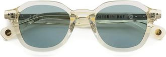 Peter and May Occhiali da sole Kella tondi - Bianco