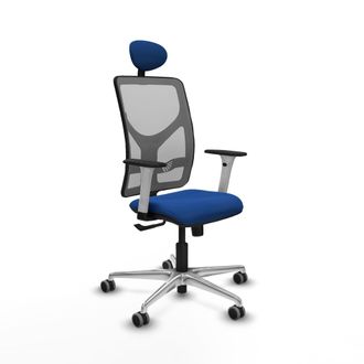Piqueras y Crespo Silla De Oficina Piqueras Y Crespo Motilla Blanco Espuma Alta Densidad