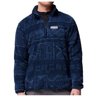 Columbia Rugged Ridge High Pile Half Zip Fleecepullover f&uuml;r Herren | blau