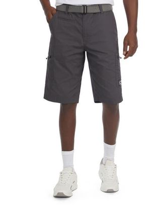 Ecko Antipode Color Zip Woven Cargo Short in Magnet at Nordstrom, Size 32