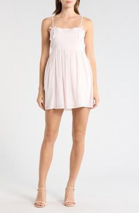 Abound Cami Bow Babydoll Dress in Pink Heaven at Nordstrom Rack, Size X-Large