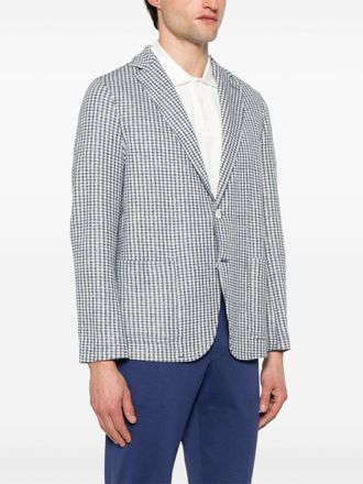 Circolo 1901 Cotton-Linen Blend Blazer - blue
