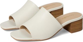 Seychelles Pepper Leather Sandal Slide Womens Sandals White : 8.5 M, Leather/Rubber