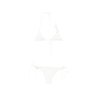 Os&eacute;ree Bikinis, female, White, Size: M Bridal Rose Bikini Set