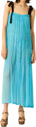 Alix of Bohemia Emrys Cerulean Stone Dess In Blue
