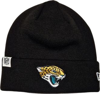 New Era Jacksonville Jaguars NFL Loop Label Knit Black Beanie
