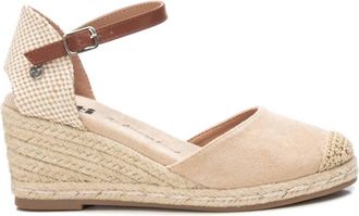 Xti Womens Refresh Espadrille Wedge Shoes In Gold