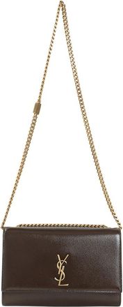 Saint Laurent Brown Kate Small Crossbody Bag