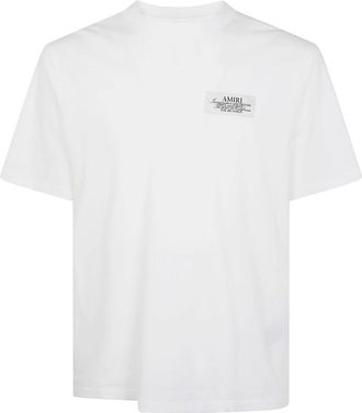 Amiri Hombre, Camisetas, Blanco, Talla: L