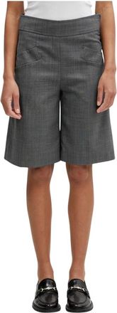 Ganni Donna, Pantaloncini, Grigio, S, new