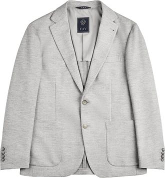 Fay Blazer monopetto con due bottoni - Grigio