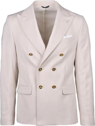 Daniele Alessandrini Double-Breasted Jacket - White