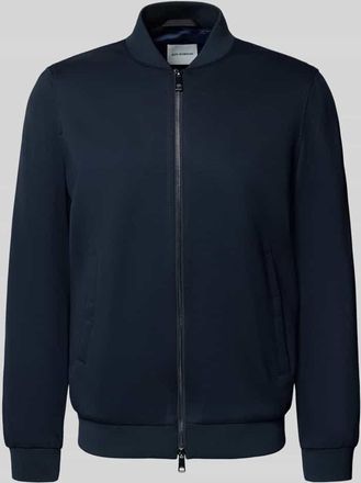 Roy Robson Bomberjacke mit Zweiwege-Rei&szlig;verschluss in Marine, Gr&ouml;&szlig;e XXL