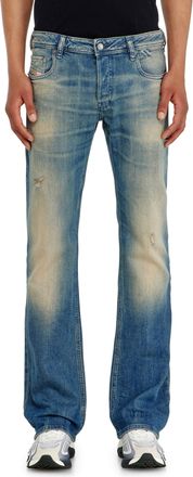 Diesel Bootcut Jeans Low Waist 2007 Zatiny, Medium blue, Button fly