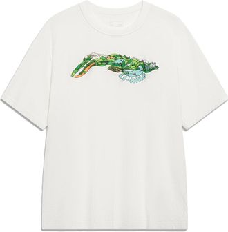 Li-Ning Cartoon Graphic T-shirt White AHST175-1