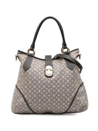 Louis Vuitton 2011 Monogram Idylle Elegie satchel - women - Calf Leather/Canvas - One Size - Blue