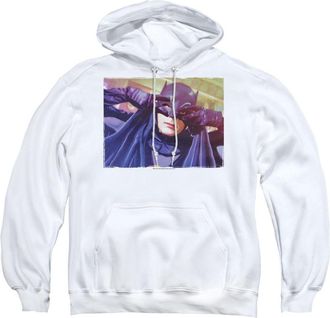 Gildan Batman Classic Tv Smooth Groove Adult Pull Over Hoodie / Hooded Sweatshirt