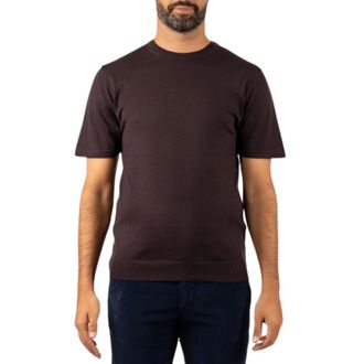 Daniele Fiesoli Jersey de cuello redondo - Knitwear - Hombre - Marr&oacute;n - 2XL