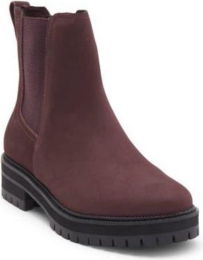 Toms Bennet Chelsea Boot in Plum at Nordstrom Rack, Size 5.5