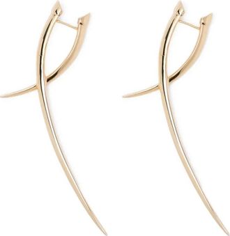 Shaun Leane Orecchino Saber Statement Crossover - Oro