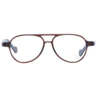 Moncler MO-1044403 Aviator-Frame Plastic Eyeglasses - Brown
