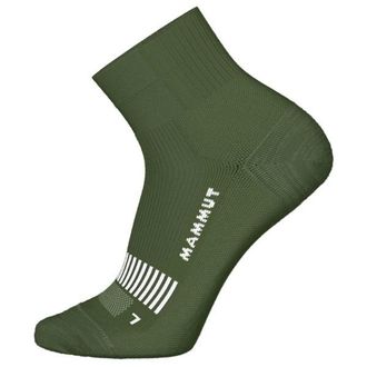 Mammut Hiking Full Cushion Quarter Wandersocken - Unisex | oliv