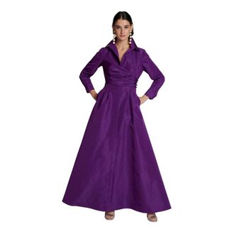 Moskada Dames, Jurken, Paars, Maat: XL Taf