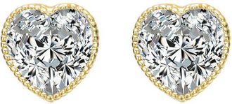Rachel Glauber 14K Diamond Cz Earrings