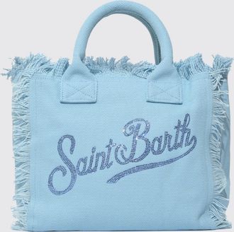 MC2 Saint Barth Borsa Colette in canvas di cotone con logo