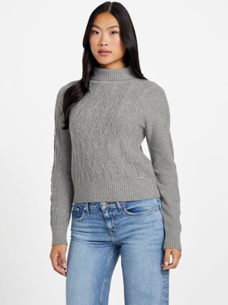 Guess Niman Cable-Knit Sweater