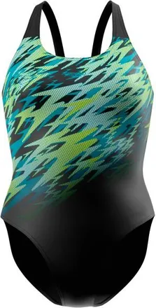 Speedo Hyperboom Placement Muscleback Badeanzug f&uuml;r Damen | bunt