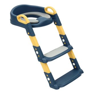 OEM Sedile Wc Regolabile In Altezza, Con Dispositivi Di Sicurezza, Colore Blu