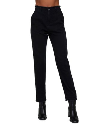 Bella Dahl Dakota Frayed Ankle Trouser