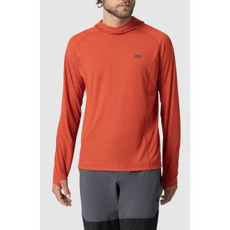 Outdoor Research Echo Recycled Polyester Hoodie in Cardinal at Nordstrom, Size X-Large