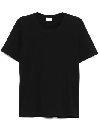SAINT LAURENT ロコフリントクルネックTシャツ 615522YBSO2 9744 Saint Laurent T-shirt