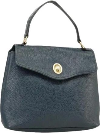 Dior Pre-owned Handbags, female, Blue, Size: ONE SIZE Pre-owned Vintage Hand Bag