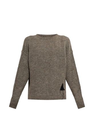 Roa Dropstitch Mohair Knit Crewneck