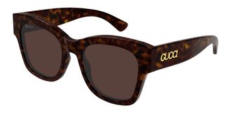 Gucci GG1789S 002 Womens Sunglasses Tortoiseshell Size 53
